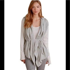 Saturday Sunday/Anthro Cozy Wrap Sweatshirt Sz M